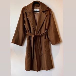 Max Mara 100% Cashmere Belted Coat